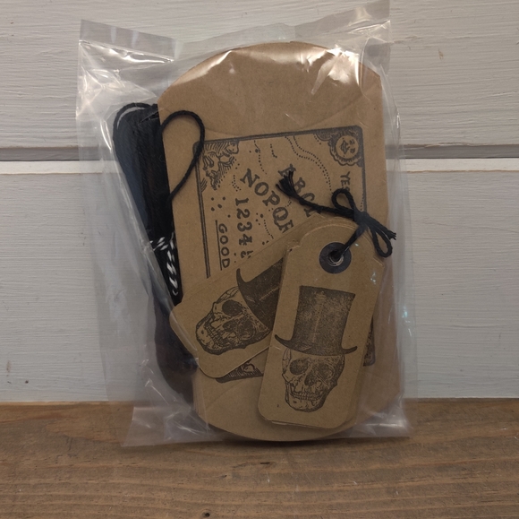 Hand Stamped Halloween Ouija Pillow Gift Pockets (20) - Picture 5 of 6